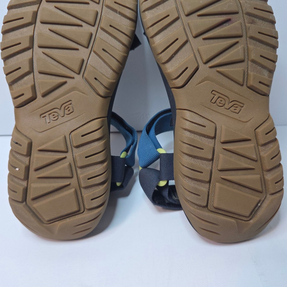 Teva S/N 1019234 Sport Sandals Unisex‎ Sz 8 Teal GreenBlackBrown Outdoors Hiking - Picture 14 of 16